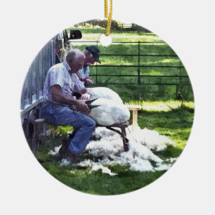 ORNAMENTO DE CERÂMICA VIDA DA FAZENDA