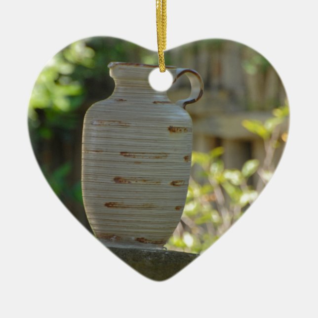 Ornamento De Cerâmica Vida estática (Frente)