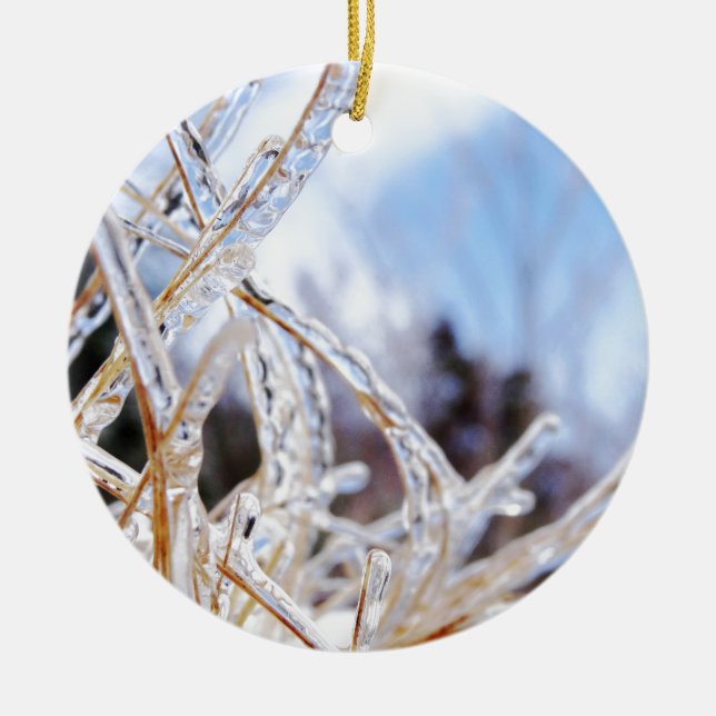 Ornamento De Cerâmica Vidro cristal (Frente)