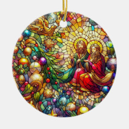 Ornamento De Cerâmica ~ Vidro Maria Maria José ~