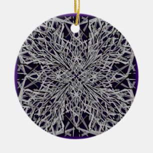 Ornamento De Cerâmica Vidro quebrado