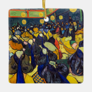 Ornamento De Cerâmica Vincent van Gogh - A Sala de Dança em Arles