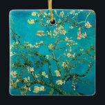 Ornamento De Cerâmica Vincent Van Gogh Blossoming Almond Tree Arte Flora<br><div class="desc">Vincent Van Gogh Blossoming Almond Tree Vintage Floral Art Blossoming Almond Tree é uma pintura de 1890 do artista poste-impressionista holandês Vincent van Gogh. Almond Blossoms é um grupo de várias pinturas feitas em 1888 e 1890 por Vincent van Gogh em Arles e Santo-Rémy, no sul da França, de árvores...</div>