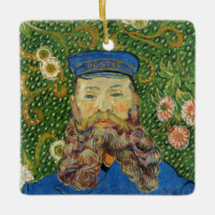 Ornamento De Cerâmica Vincent Van Gogh - Carteiro Joseph Roulin
