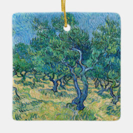 Ornamento De Cerâmica Vincent van Gogh - Olive Grove
