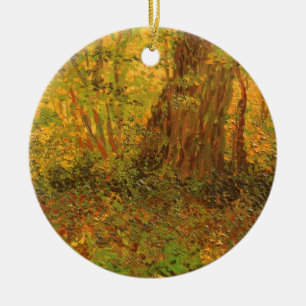 Ornamento De Cerâmica Vincent van Gogh - Sub-bosque