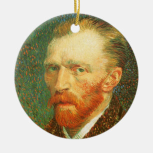 Ornamento De Cerâmica Vincent van Gogh - Van Gogh Autorretrato