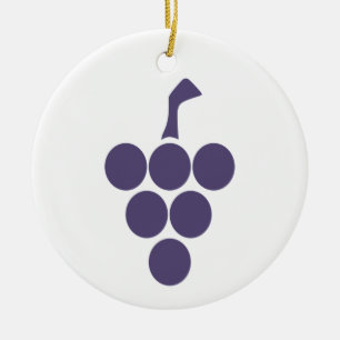Ornamento De Cerâmica Vinho Ou Vinho Para Uvas E Uvas Sommelier