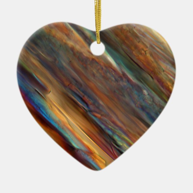 Ornamento De Cerâmica Vinho sob o microscópio - blanc de Pinot (Frente)