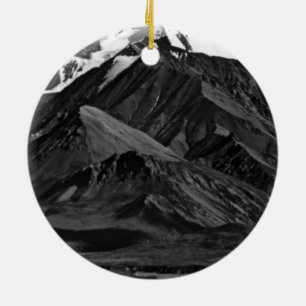 Ornamento De Cerâmica Vintage EUA Alasca Parque nacional Mt Mckinley 197