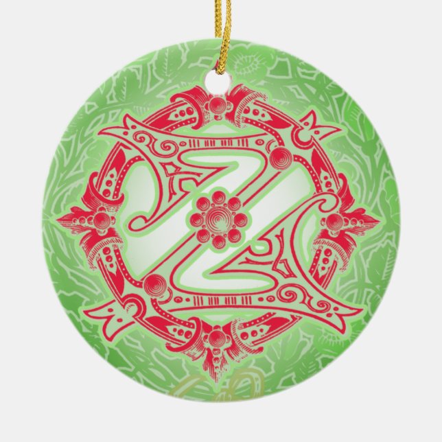 Ornamento De Cerâmica Vintage Wizard of Oz (Frente)