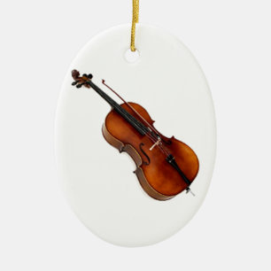 Ornamento De Cerâmica "Violoncelo 1" presentes e produtos do design