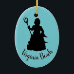 Ornamento De Cerâmica Virginia Beach, VA Neptune Statue Ocean NMaritime<br><div class="desc">Mostre orgulho na sua cidade ou estado natal! O ornamento apresenta uma ilustração original da escultura Netuno na passarela de Virginia Beach, VA. Este design de alimentos de casa também está disponível em outros produtos. Outros estados e cidades também estão disponíveis. Não vê o que está procurando? Precisa de ajuda...</div>