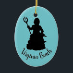 Ornamento De Cerâmica Virginia Beach, VA Neptune Statue Ocean NMaritime<br><div class="desc">Mostre orgulho na sua cidade ou estado natal! O ornamento apresenta uma ilustração original da escultura Netuno na passarela de Virginia Beach, VA. Este design de alimentos de casa também está disponível em outros produtos. Outros estados e cidades também estão disponíveis. Não vê o que está procurando? Precisa de ajuda...</div>