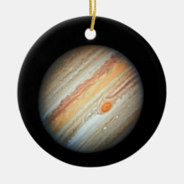 Ornamento De Cerâmica Visão do Planeta Júpiter (Telescópio Hubble)