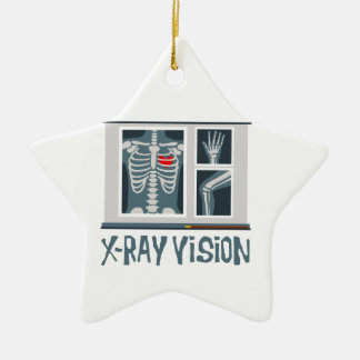 Ornamento De Cerâmica Visão do raio X