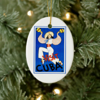 Visite Havana, Cuba, Poster Viagens vintage Maraca