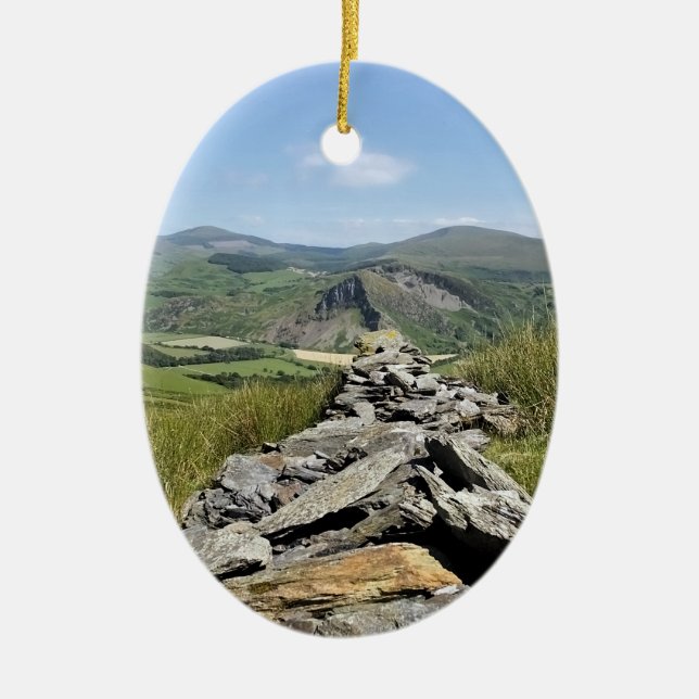 ORNAMENTO DE CERÂMICA VISÕES DAS PAREDES (Frente)