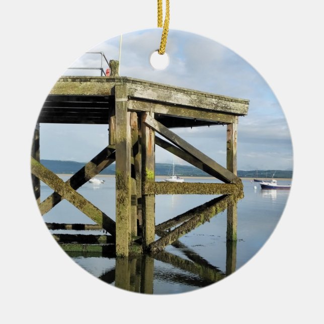 ORNAMENTO DE CERÂMICA VISÕES DAS PAREDES (Frente)