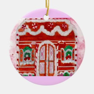 Ornamento De Cerâmica Visões dos Sugarplums