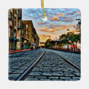 Ornamento De Cerâmica Visualizações de Ruas do Rio