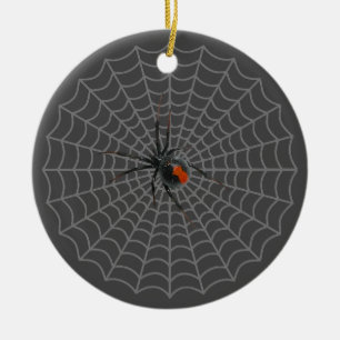 Ornamento De Cerâmica Viúva negra