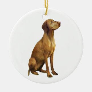 Ornamento De Cerâmica Vizsla (A)