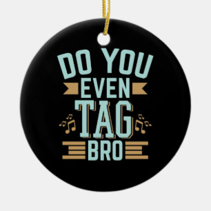 Ornamento De Cerâmica Você Até Marca Bro Barbershop Quarter Singer?