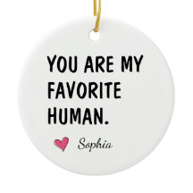 Você É Meu Humano Favorito Presente Personalizado