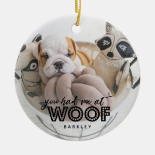 Ornamento De Cerâmica Você Me Fez Na Cotação De Fotos De Cão Mole
