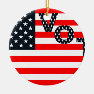 Ornamento De Cerâmica Votação nos Estados Unidos