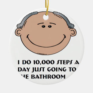 Ornamento De Cerâmica Vovô