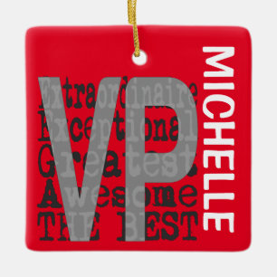 Ornamento De Cerâmica VP PERSONALIZADO Extraordinário