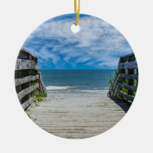 Ornamento De Cerâmica Walkway to Paradise Ornament