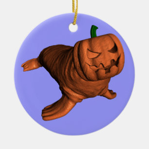 Ornamento De Cerâmica Walrus