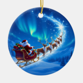 Ornamento De Cerâmica „Weihnachtliche Harmonie“