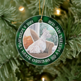 Ornamento De Cerâmica Westin Olhando uma janela