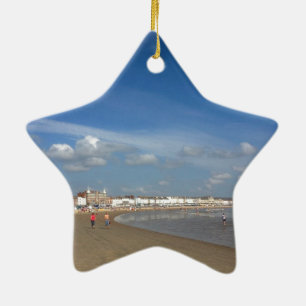 Ornamento De Cerâmica Weymouth Beach