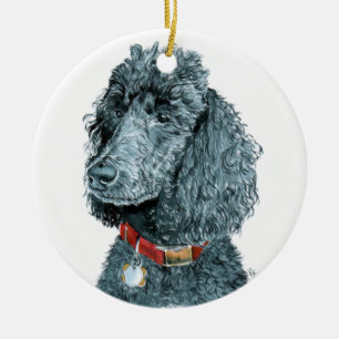 Ornamento De Cerâmica Whitney a caniche
