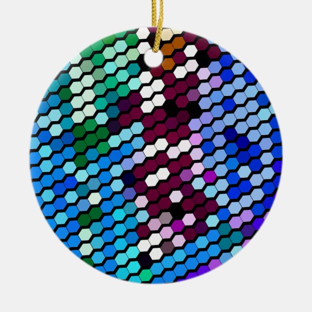 ORNAMENTO DE CERÂMICA WILDFLOWERS (Frente)