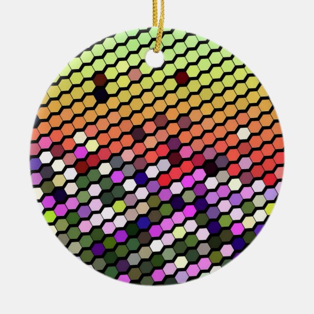 ORNAMENTO DE CERÂMICA WILDFLOWERS (Frente)