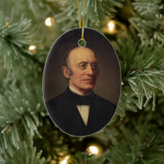 Ornamento De Cerâmica William Lloyd Garrison