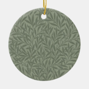 Ornamento De Cerâmica William Morris Willow Flower Classic