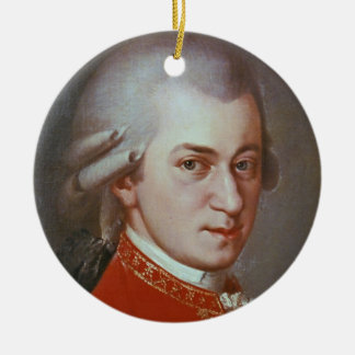 Ornamento De Cerâmica Wolfgang Amadeus Mozart