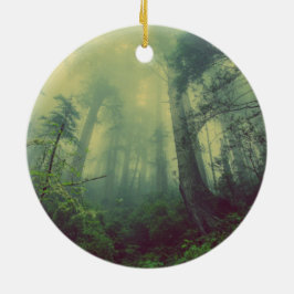 Ornamento De Cerâmica Woodland From Below