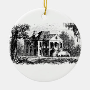 Ornamento De Cerâmica woodlands2