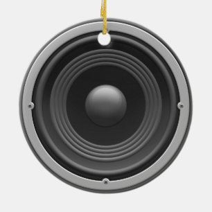 Ornamento De Cerâmica Woofer