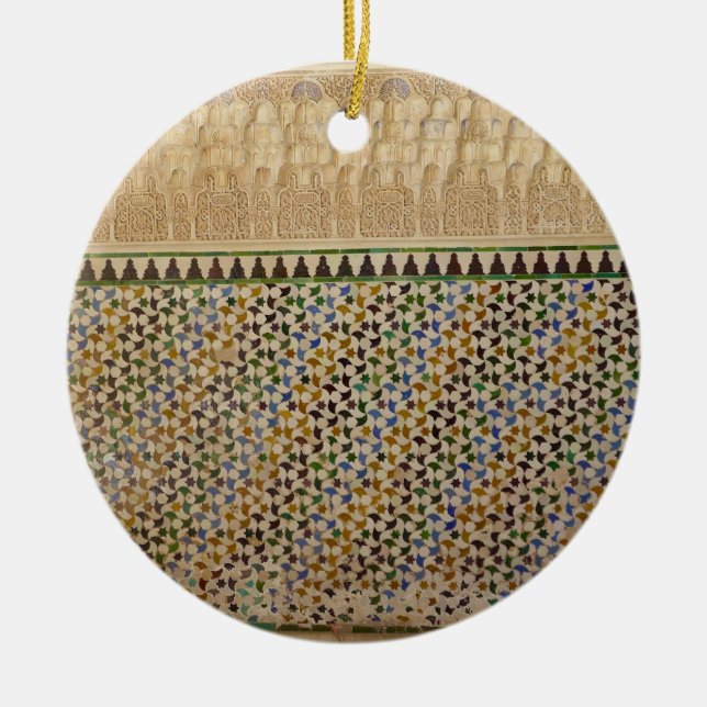 Ornamento De Cerâmica X.ITINERÁRIOS: Tessellations Mórdias (Frente)