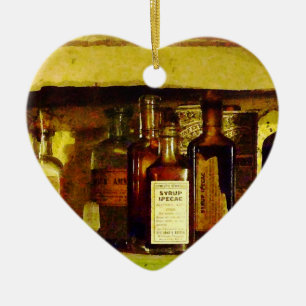 Ornamento De Cerâmica Xarope De Ipecacuanha