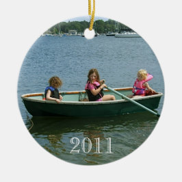 Ornamento De Cerâmica Xmas Amelia 2011